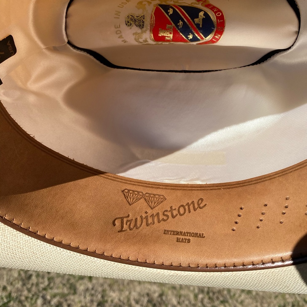 Twinstone Men’s 500X Straw Cowboy Hat - Picture 6 of 8